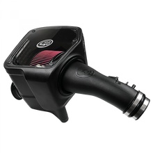 Load image into Gallery viewer, ~(15.4-Lbs.-24X15x14)~-Cold-Air-Intake-For-07-20-Toyota-Tundra-V8-5.7L-Oiled-Cotton-Cleanable-Red-S-B