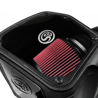 Load image into Gallery viewer, ~(15.4-Lbs.-24X15x14)~-Cold-Air-Intake-For-07-20-Toyota-Tundra-V8-5.7L-Oiled-Cotton-Cleanable-Red-S-B