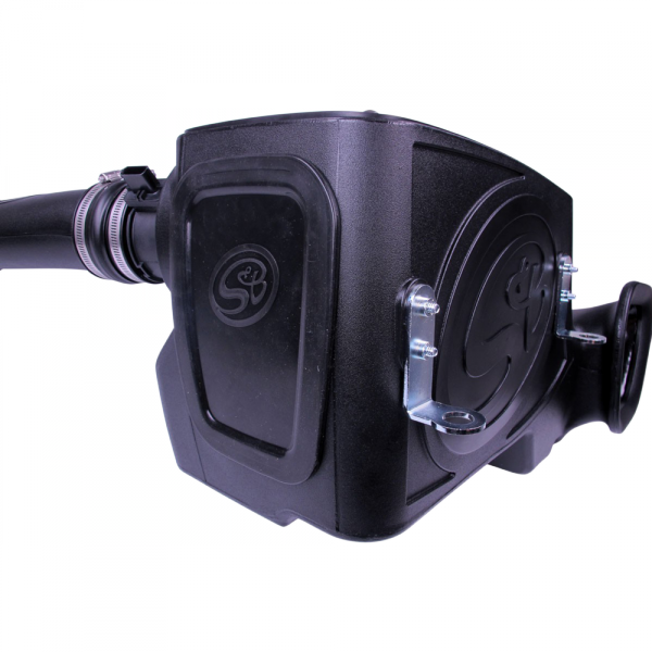 ~(15.4-Lbs.-24X15x14)~-Cold-Air-Intake-For-14-18-Dodge-Ram-1500-3.0L-Ecodiesel-V6-Cotton-Cleanable-Red-S-B