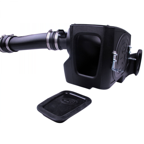 ~(15.4-Lbs.-24X15x14)~-Cold-Air-Intake-For-14-18-Dodge-Ram-1500-3.0L-Ecodiesel-V6-Cotton-Cleanable-Red-S-B