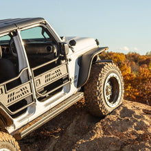 Load image into Gallery viewer, ARIES 1500200 Jeep Wrangler JL, Gladiator Aluminum Front Tube Doors for Select Jeep Wrangler