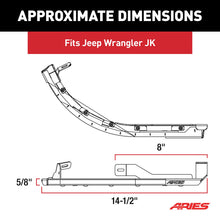 Load image into Gallery viewer, ARIES 1500230 LED Fender Lights for Jeep Wrangler JK for Select Jeep Wrangler