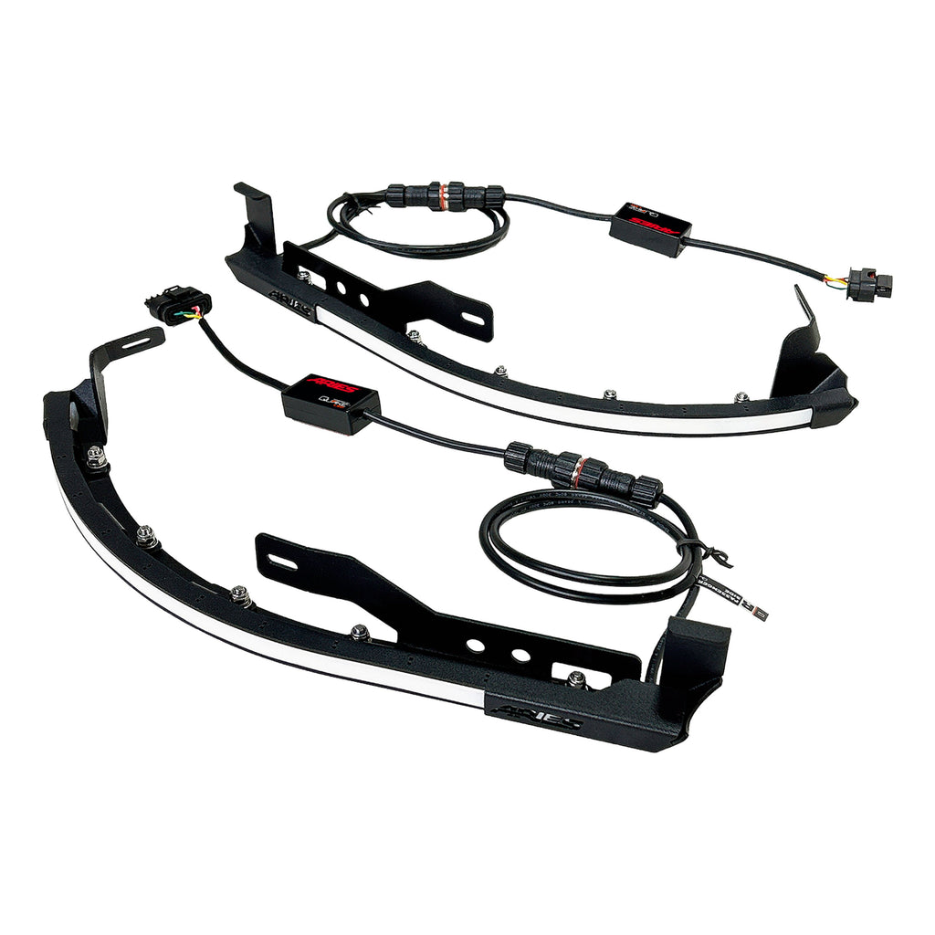 ARIES 1500235 LED Fender Lights for Jeep Wrangler JL, Gladiator JT for Select Jeep Wrangler