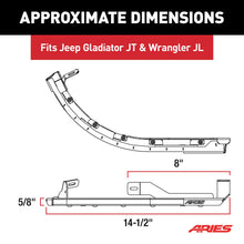 Load image into Gallery viewer, ARIES 1500235 LED Fender Lights for Jeep Wrangler JL, Gladiator JT for Select Jeep Wrangler