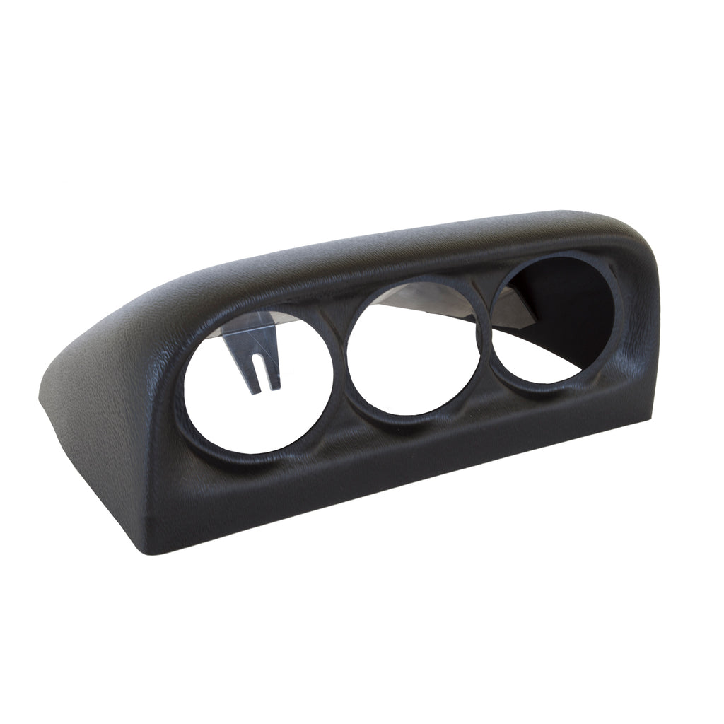 AutoMeter 15002 GAUGE MOUNT, DASH TOP, TRIPLE, 2 1/16", DODGE RAM 98-02 for Select Dodge Ram 1500, Dodge Ram 2500, Dodge Ram