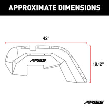 Load image into Gallery viewer, ARIES 1500350 Jeep Wrangler JK Aluminum Front Inner Fender Liners for Select Jeep Wrangler