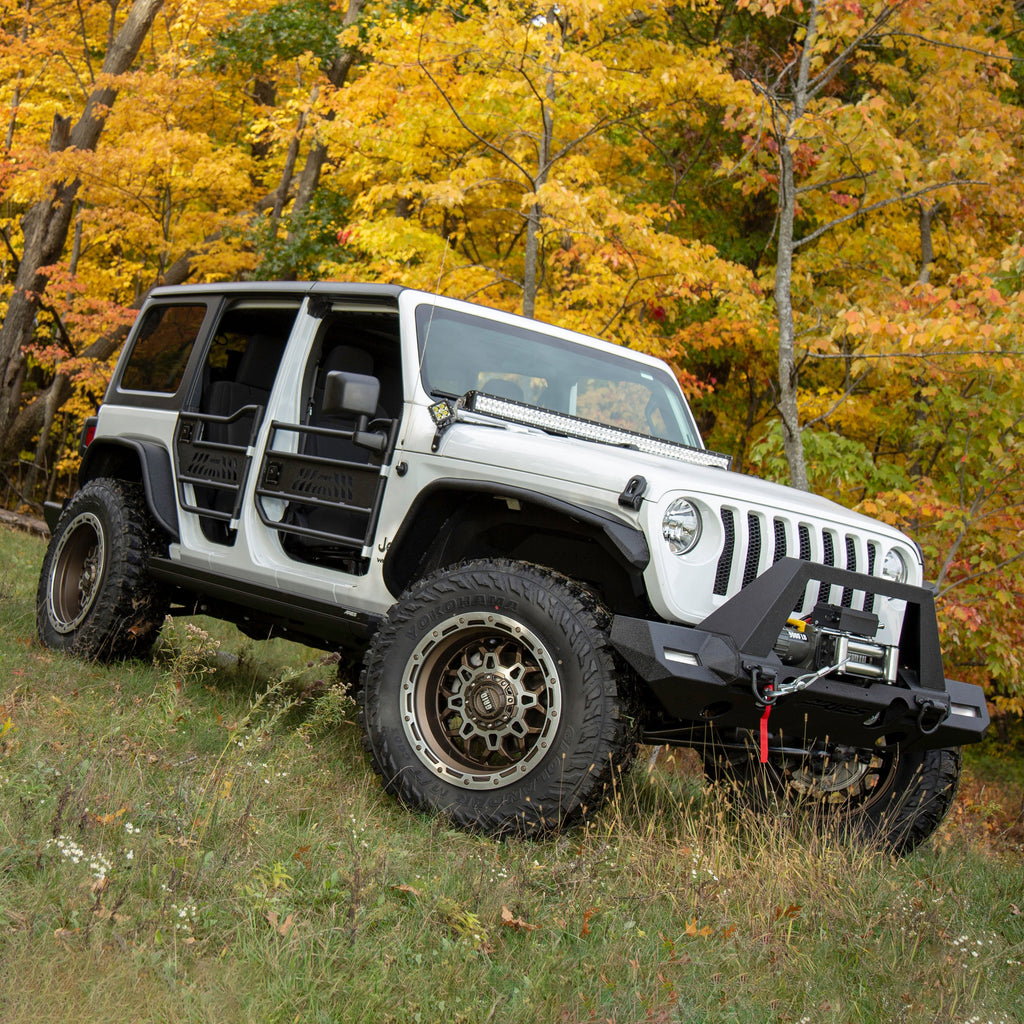 ARIES 1500550 Jeep Wrangler JL Aluminum Front Inner Fender Liners for Select Jeep Wrangler