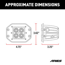 Load image into Gallery viewer, ARIES 1501250 2" Square Flush-Mount LED Lights (2,200 Lumens)