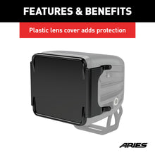 Load image into Gallery viewer, ARIES 1501253 ARIES 1501253 2-Inch Square LED Light Covers; 2-Pack - Truck Part Superstore
