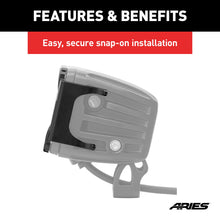 Load image into Gallery viewer, ARIES 1501253 ARIES 1501253 2-Inch Square LED Light Covers; 2-Pack - Truck Part Superstore