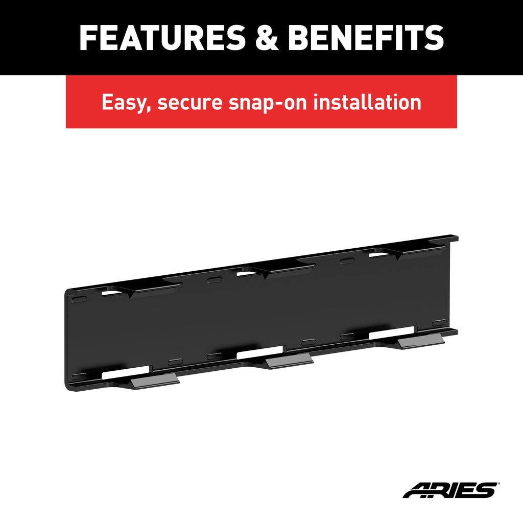 ARIES 1501261 LED Light Cover for 10" Single-Row Light Bars