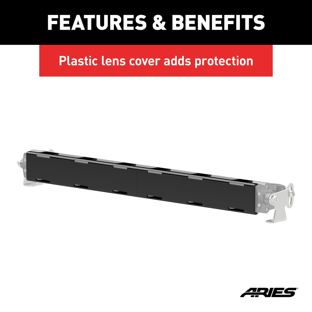 ARIES 1501263 LED Light Covers for 20" Light Bar