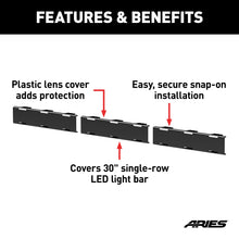 Load image into Gallery viewer, ARIES 1501265 LED Light Covers for 30" Light Bar