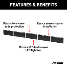 Load image into Gallery viewer, ARIES 1501279 LED Light Covers for 50" Light Bar