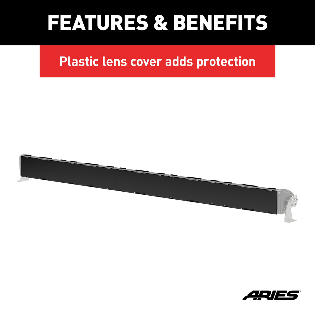 ARIES 1501279 LED Light Covers for 50" Light Bar