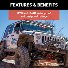 Load image into Gallery viewer, ARIES 1501301 Jeep JK Roof Light and Brackets for Select Jeep Wrangler