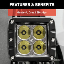 Load image into Gallery viewer, ARIES 1501305 Jeep Wrangler JL, Gladiator Windshield Lights and Brackets for Select Jeep Wrangler
