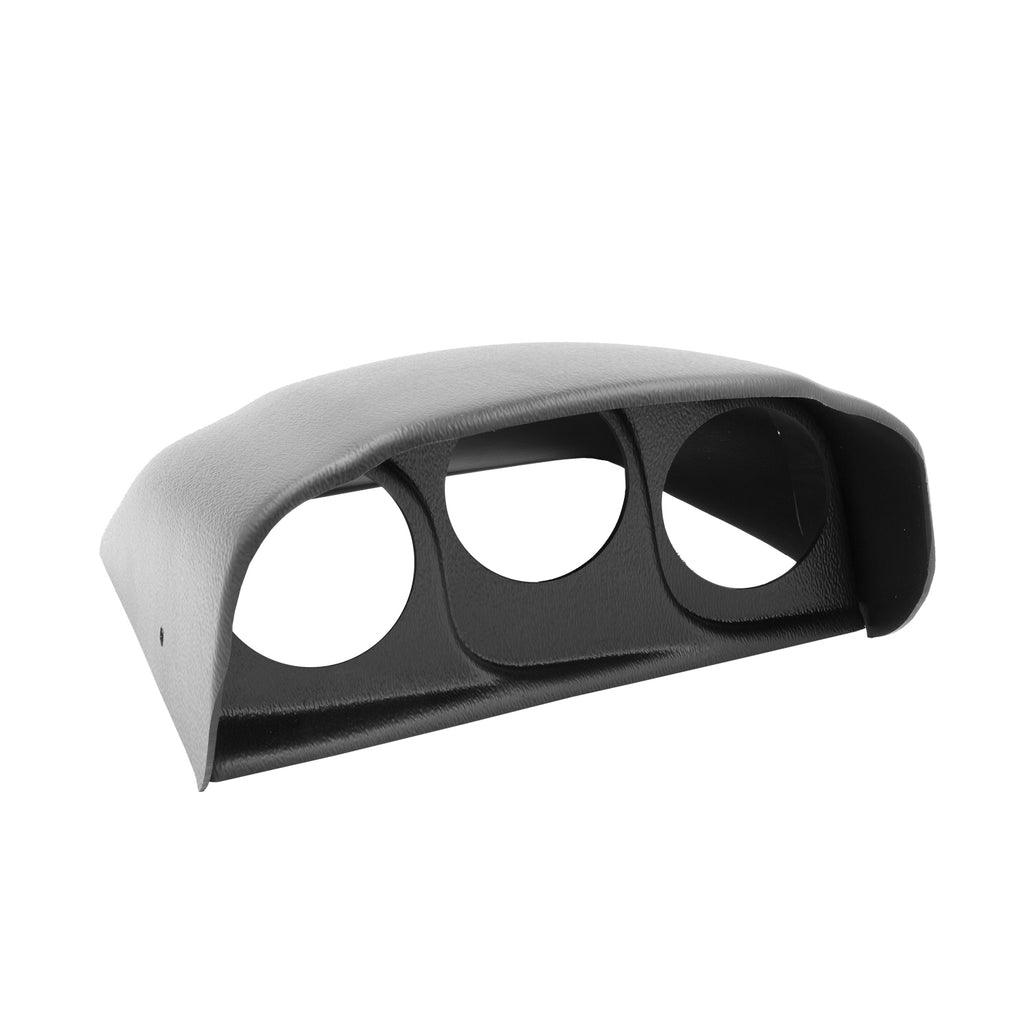 AutoMeter 15020 GAUGE MOUNT, DASH TOP, TRIPLE, 2 1/16", DODGE RAM 03-09 for Select Dodge Ram 1500, Dodge Ram 2500, Dodge Ram 3500, Dodge Ram 4500, Dodge Ram