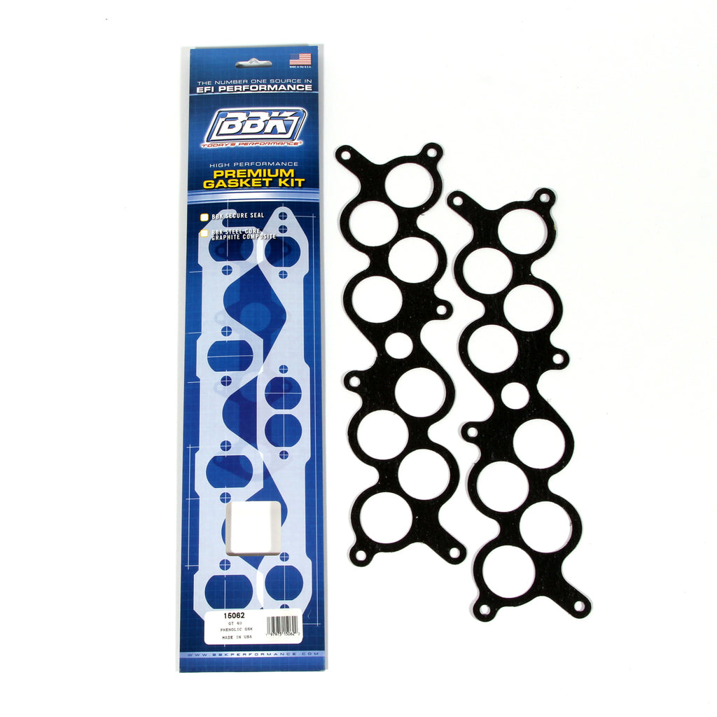 BBK Performance Parts 15062 1986-93 FORD GT-40/COBRA INTAKE MANIFOLD UPPER LOWER GASKET KIT (Pair) for Select Ford Mustang