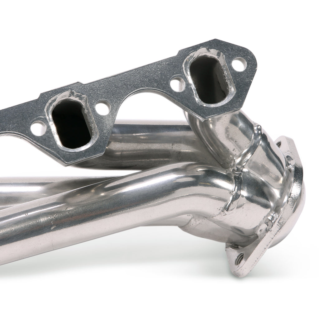 BBK Performance Parts 15110 1979-1993 MUSTANG 351 SWAP 1-5/8 SHORTY HEADERS (POLISHED SILVER CERAMIC) for Select Ford Mustang