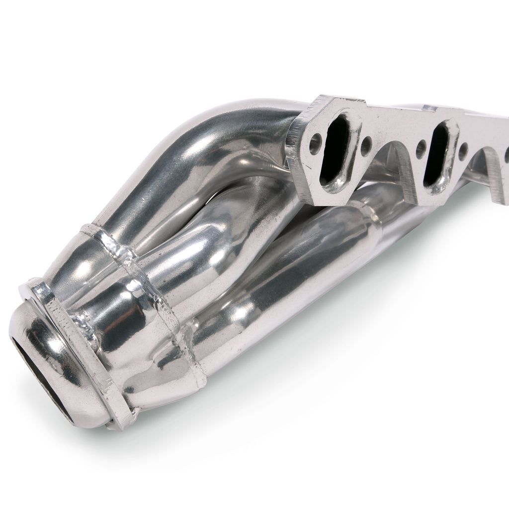 BBK Performance Parts 15110 1979-1993 MUSTANG 351 SWAP 1-5/8 SHORTY HEADERS (POLISHED SILVER CERAMIC) for Select Ford Mustang