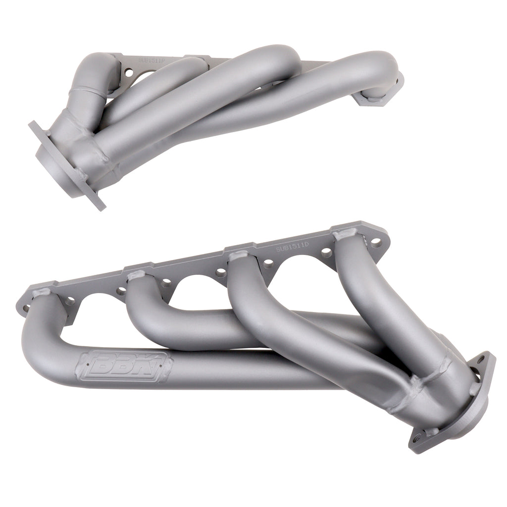 BBK Performance Parts 1511 1979-1993 MUSTANG 351 SWAP 1-5/8 SHORTY HEADERS TITANIUM CERAMIC for Select Ford Mustang