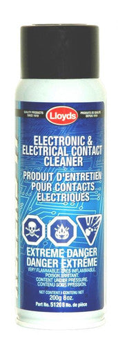 Lloyds 51208 Professional Grade Electronic Contact Cleaner, 200 g