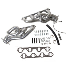 Load image into Gallery viewer, BBK Performance Parts 15120 1986-93 MUSTANG 5.0 1-5/8 SHORTY EQUAL LENGTH HEADERS (POLISHED SILVER CERAMIC) for Select Ford Mustang