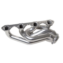 Load image into Gallery viewer, BBK Performance Parts 15120 1986-93 MUSTANG 5.0 1-5/8 SHORTY EQUAL LENGTH HEADERS (POLISHED SILVER CERAMIC) for Select Ford Mustang