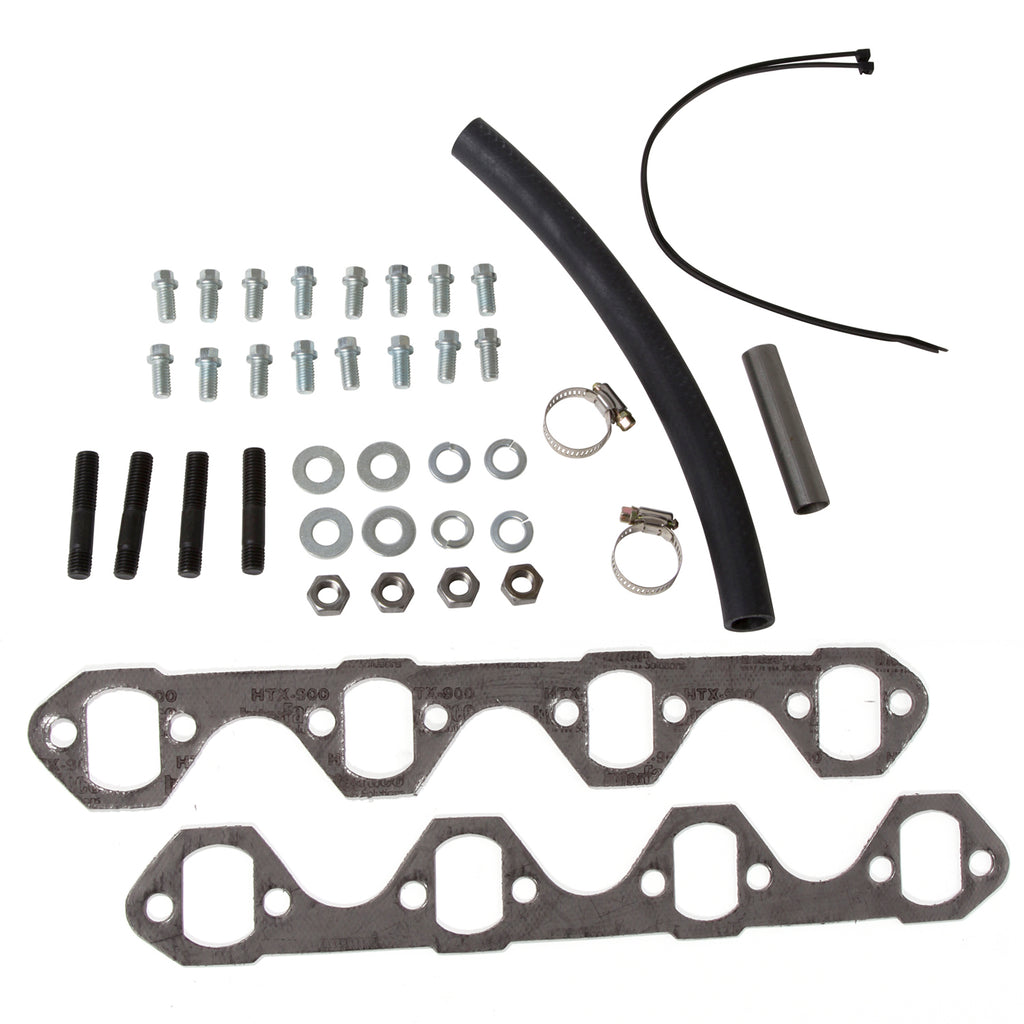 BBK Performance Parts 15120 1986-93 MUSTANG 5.0 1-5/8 SHORTY EQUAL LENGTH HEADERS (POLISHED SILVER CERAMIC) for Select Ford Mustang