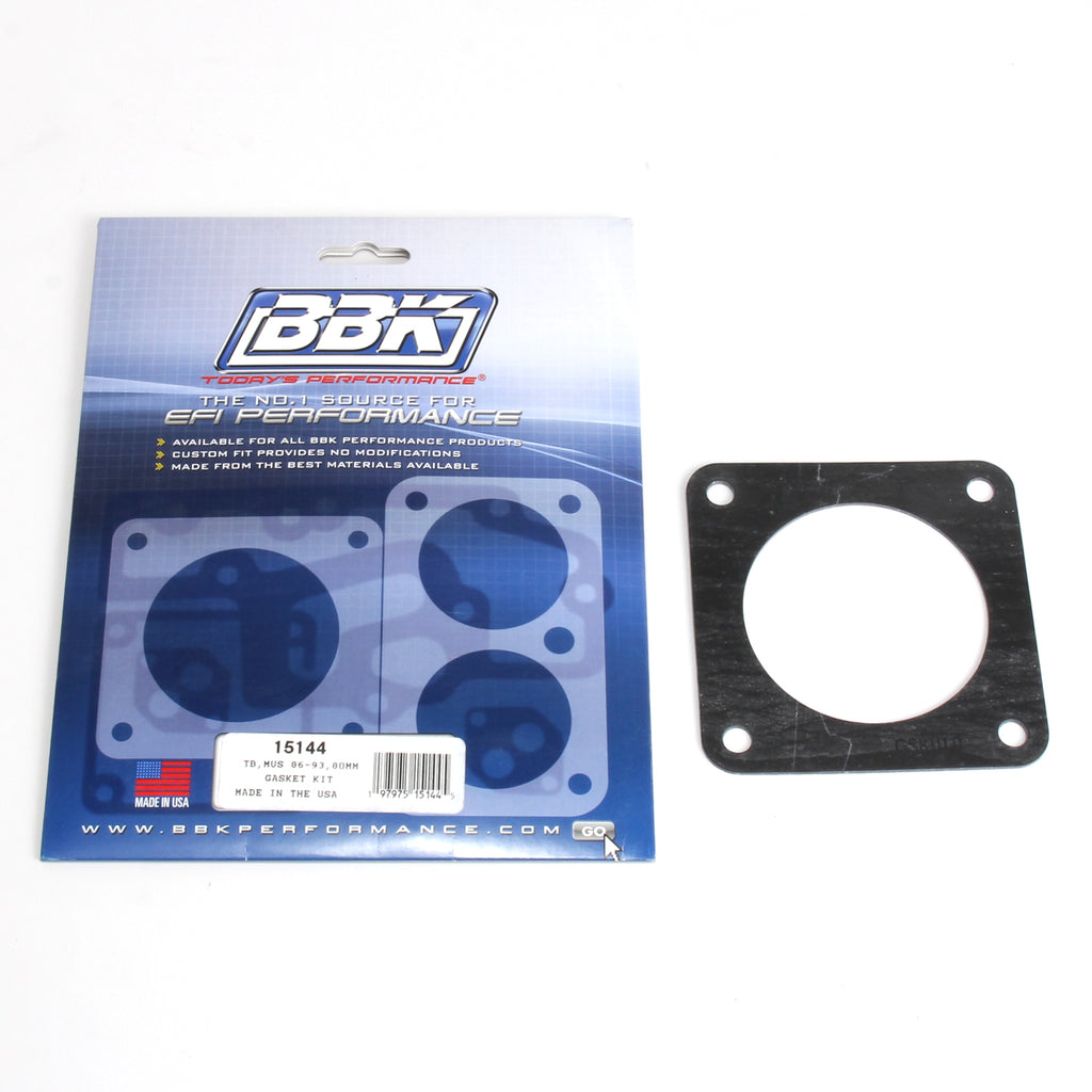 BBK Performance Parts 15144 THROTTLE BODY GASKET KIT- MUSTANG 5.0 80MM for Select Ford F-150, Ford Mustang