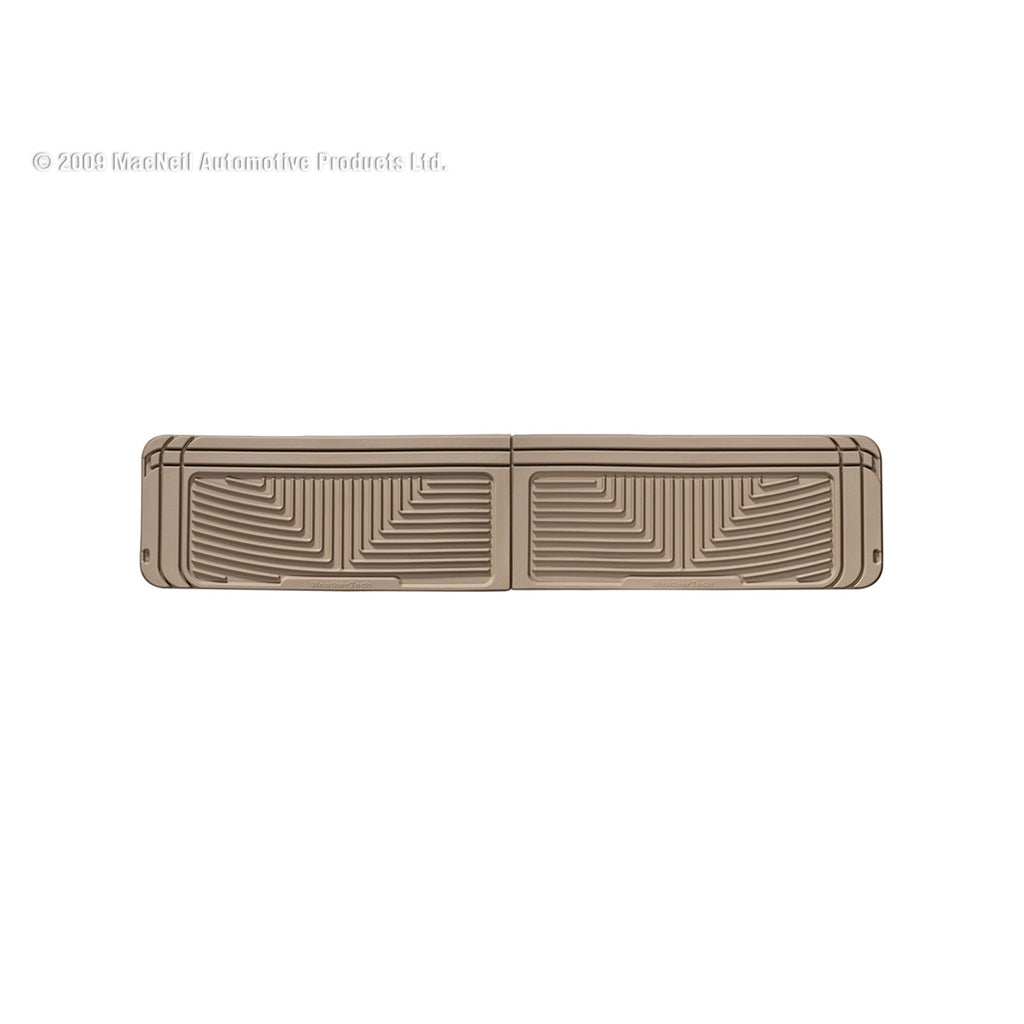 1516-EscaladeTahoeYukon0714-Acadia-3Rd-Row-Rear-Rubber-Front-Floor-Mats-Tan