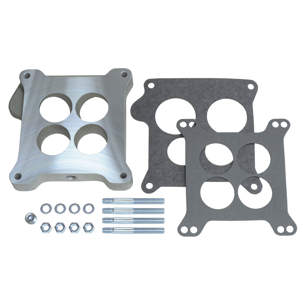 1516-In.-Tall-Holley-4Bbl-To-Ford-Manifold-Carburetor-Adapter-Cast-Aluminum195964-Pontiac-Engine