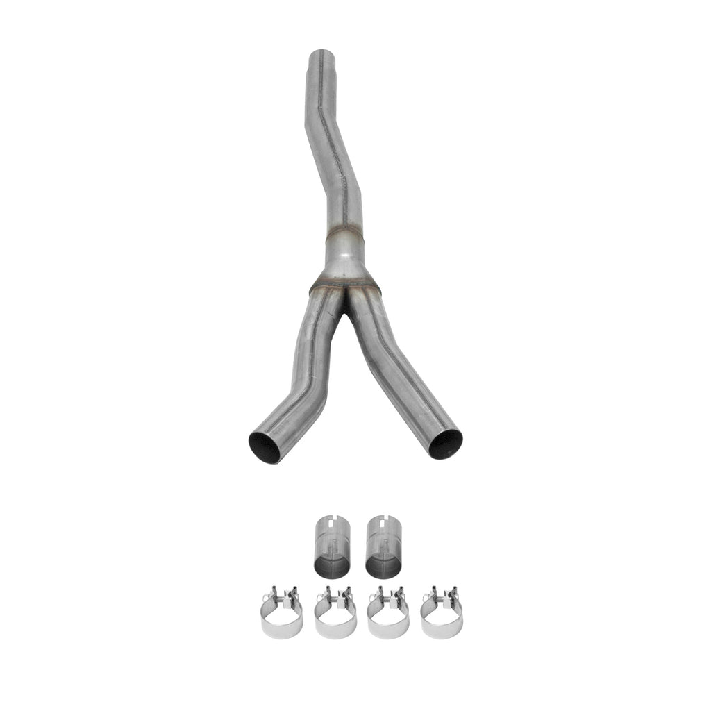 1516-Mustang-2.3L-Ecoboost-Resonator-Scavenger-Series-Ypipe-Axleback-409S-Stainless-Steel