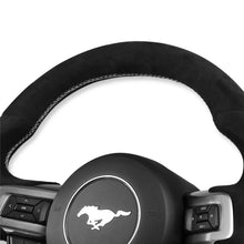 Load image into Gallery viewer, 1517-Mustang-Rekudo-Heated-Steering-Wheel-Carbon-Fiber-W-Alcantara-Wrapped-B