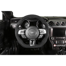 Load image into Gallery viewer, 1517-Mustang-Rekudo-Heated-Steering-Wheel-Carbon-Fiber-W-Alcantara-Wrapped-B