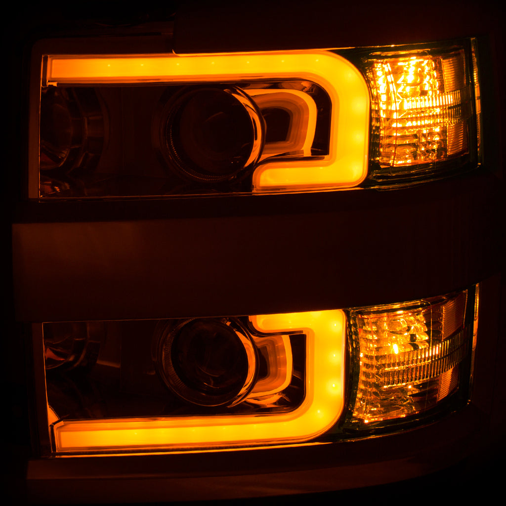 1517-Silverado-253500Hd-Projector-Headlights-W-Plank-Style-Switchback-Chrome-W-Amber(Chrome-Rim)