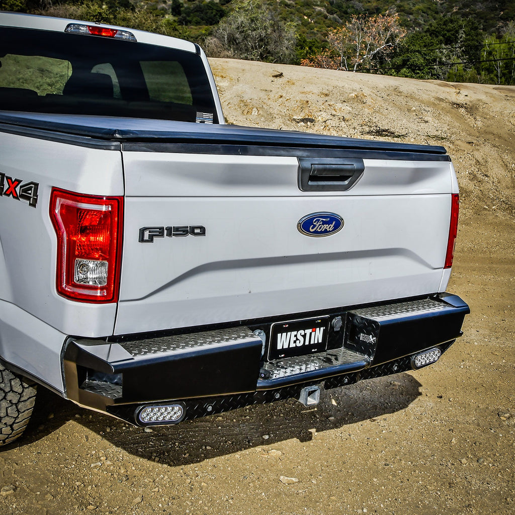1520-F150-Minor-Grinding-Of-Oem-Hitch-Required-Hdx-Bandit-Rear-Bumper-Black