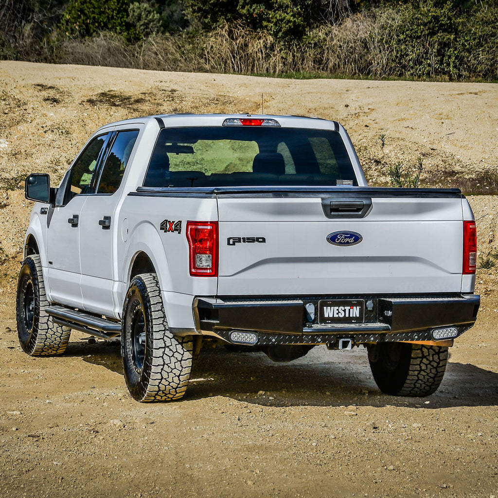 1520-F150-Minor-Grinding-Of-Oem-Hitch-Required-Hdx-Bandit-Rear-Bumper-Black