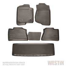 Load image into Gallery viewer, 1520-SuburbanYukon-Xl1619-Suburban-3500Hd-Black-Profile-Floor-Liners-6Pc