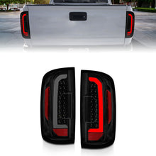 Load image into Gallery viewer, 1521-Canyon-Full-Led-Tail-Lights-WLight-Bar-Black-Housing-Smoke-Lens