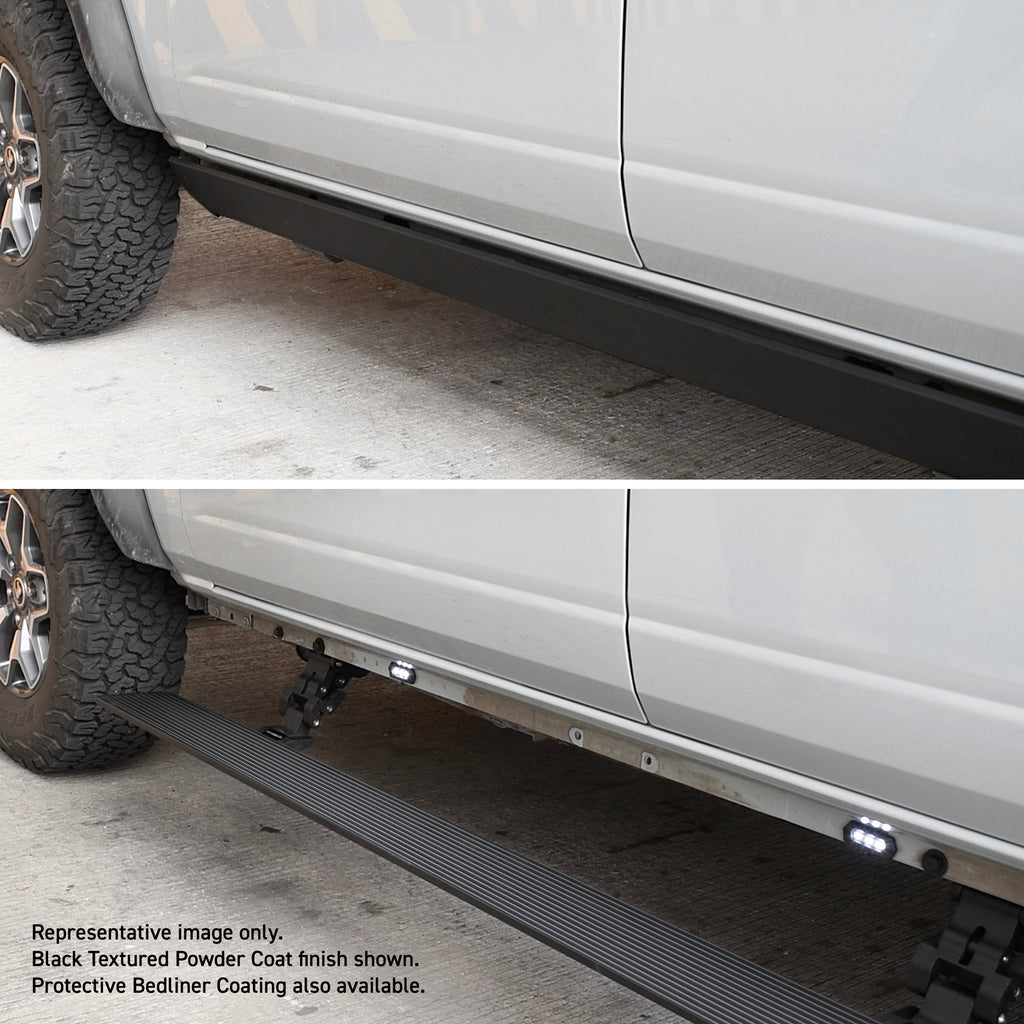 1521-TahoeYukonEscalade-E-Board-Series-Steps-Bedliner-Coating-Black
