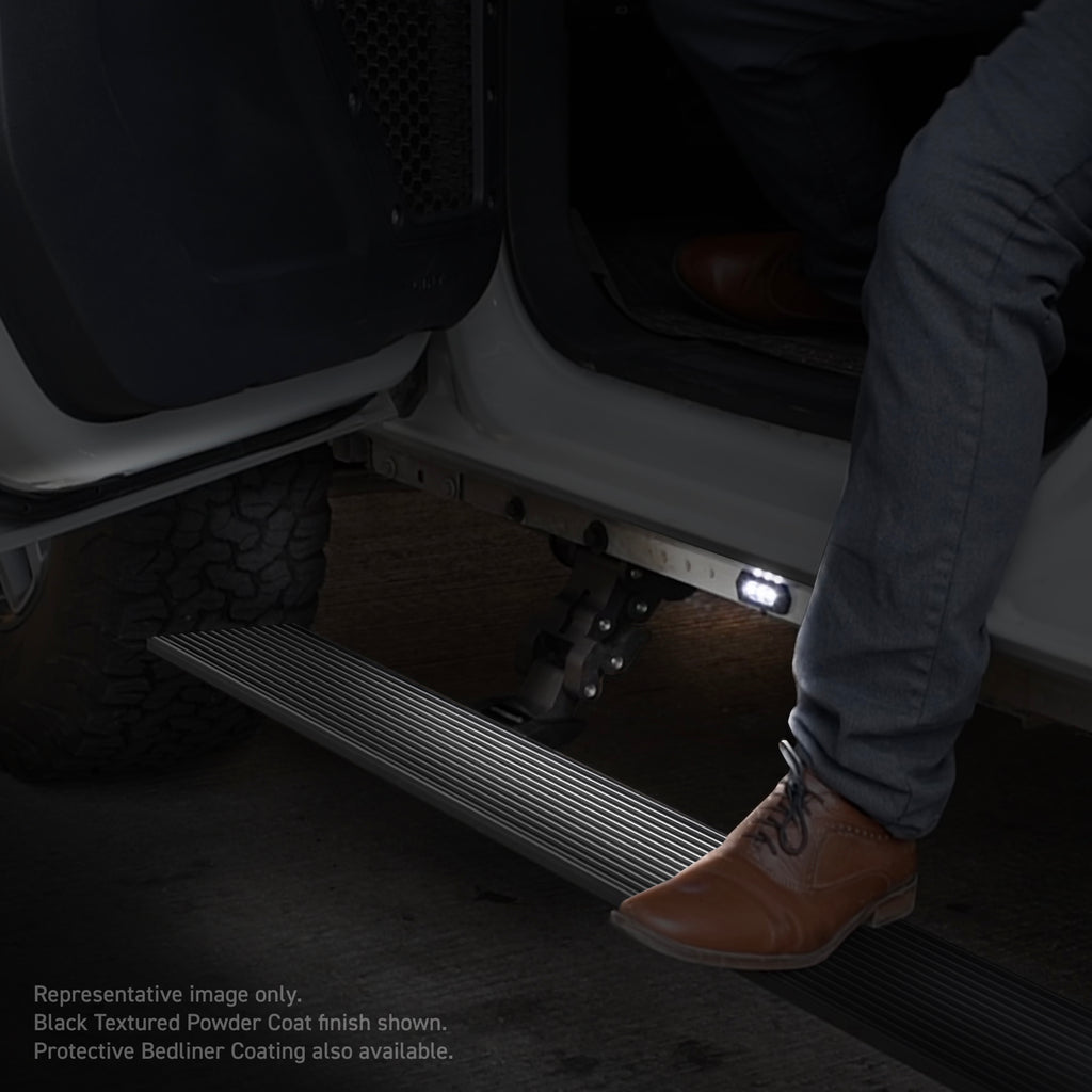 1521-TahoeYukonEscalade-E-Board-Series-Steps-Bedliner-Coating-Black