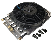 Load image into Gallery viewer, Derale 15220 4 &amp; 4 Pass Dual Circuit Electra-Cool Remote Cooler, -8AN