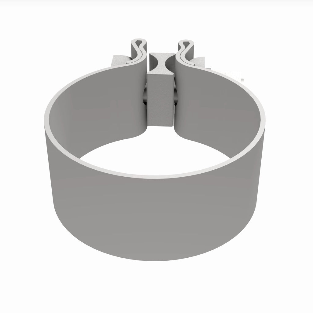 MagnaFlow Exhaust Products 10162 10 pk - Lap Joint Band Clamp - 2.50in.