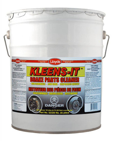 Lloyds 52320 Non Flammable Brake Parts Cleaner Degreaser, 18L