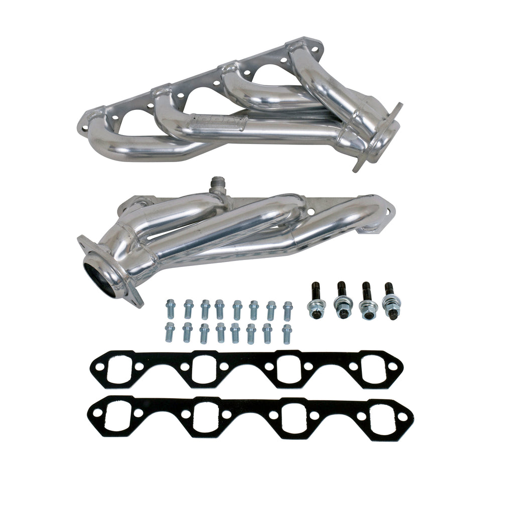 BBK Performance Parts 15250 1994-1995 MUSTANG 5.0 1-5/8 SHORTY LENGTH HEADERS (POLISHED SILVER CERAMIC) for Select Ford Mustang