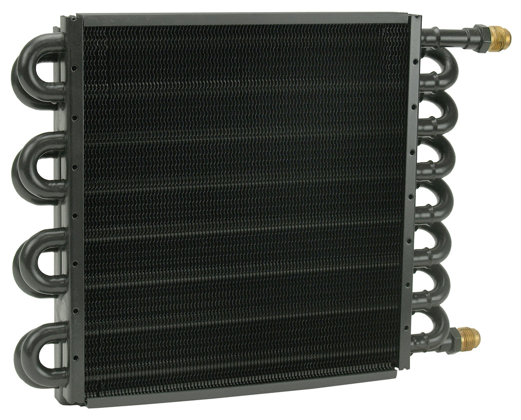 Derale 15300 16 Pass 16" Tube & Fin Electra-Cool Replacement Cooler, -8AN