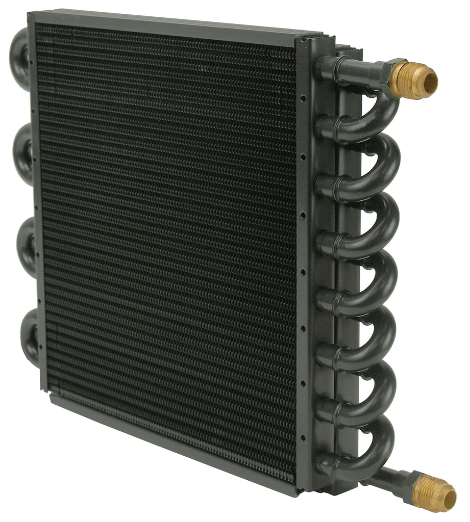 Derale 15300 16 Pass 16" Tube & Fin Electra-Cool Replacement Cooler, -8AN