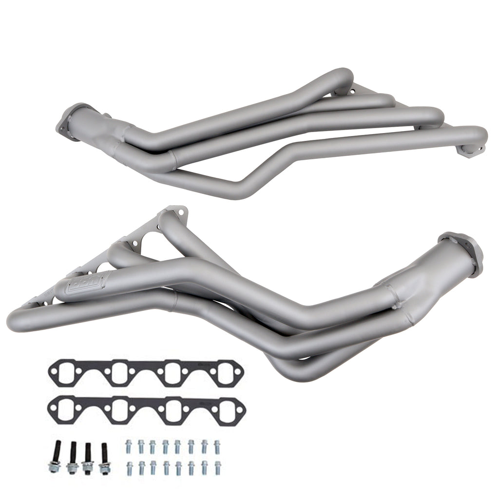 BBK Performance Parts 1531 1979-1993 MUSTANG 5.0 1-5/8 LONG TUBE HEADERS AUTOMATIC (TITANIUM CERAMIC) for Select Ford Mustang